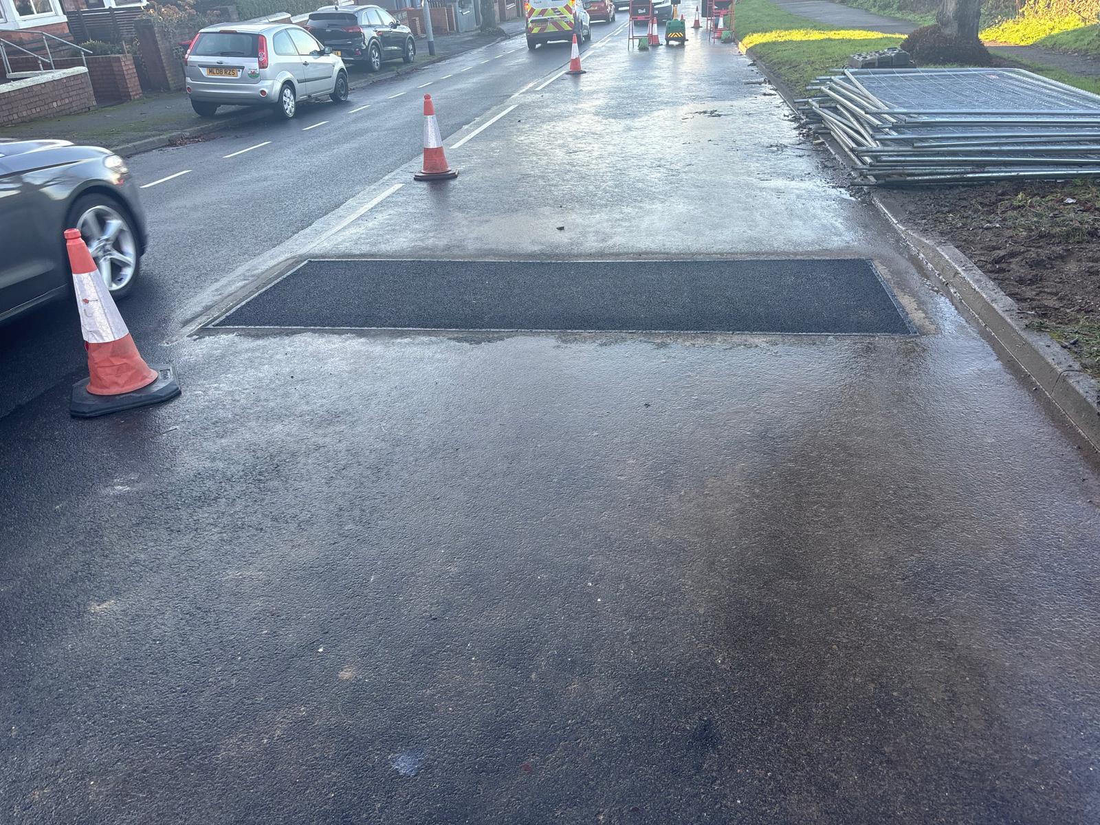 Highway infrastructure construction